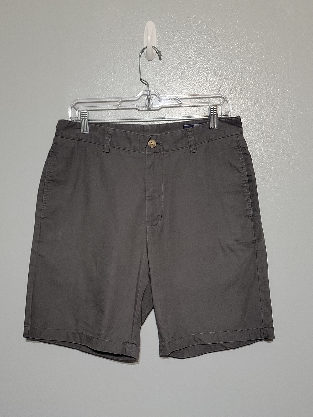 Vineyard Vines Men's Gray Breaker Chino Club Short Casual Preppy Summer Sz 32